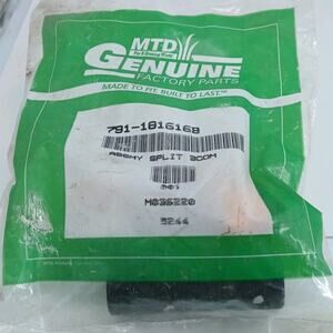 MTD 791-181616B Coupler Connector for Split Boom Shaft Black Yellow OEM NOS